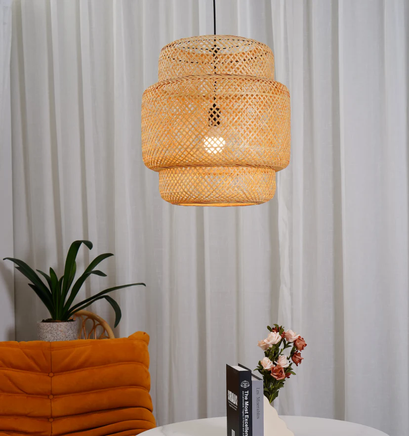 Bamboo Pendant Light - NexioPick