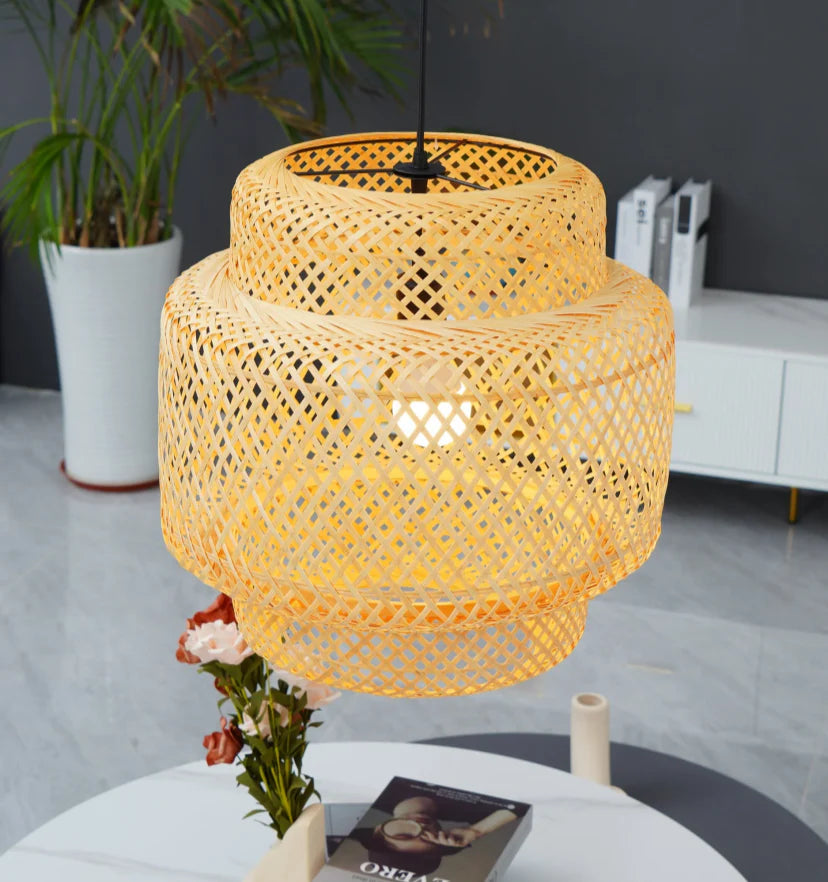 Bamboo Pendant Light - NexioPick