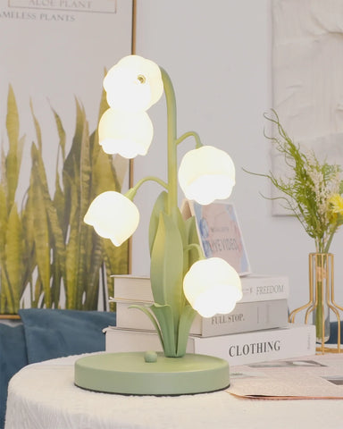 Bell Orchid Table Lamp