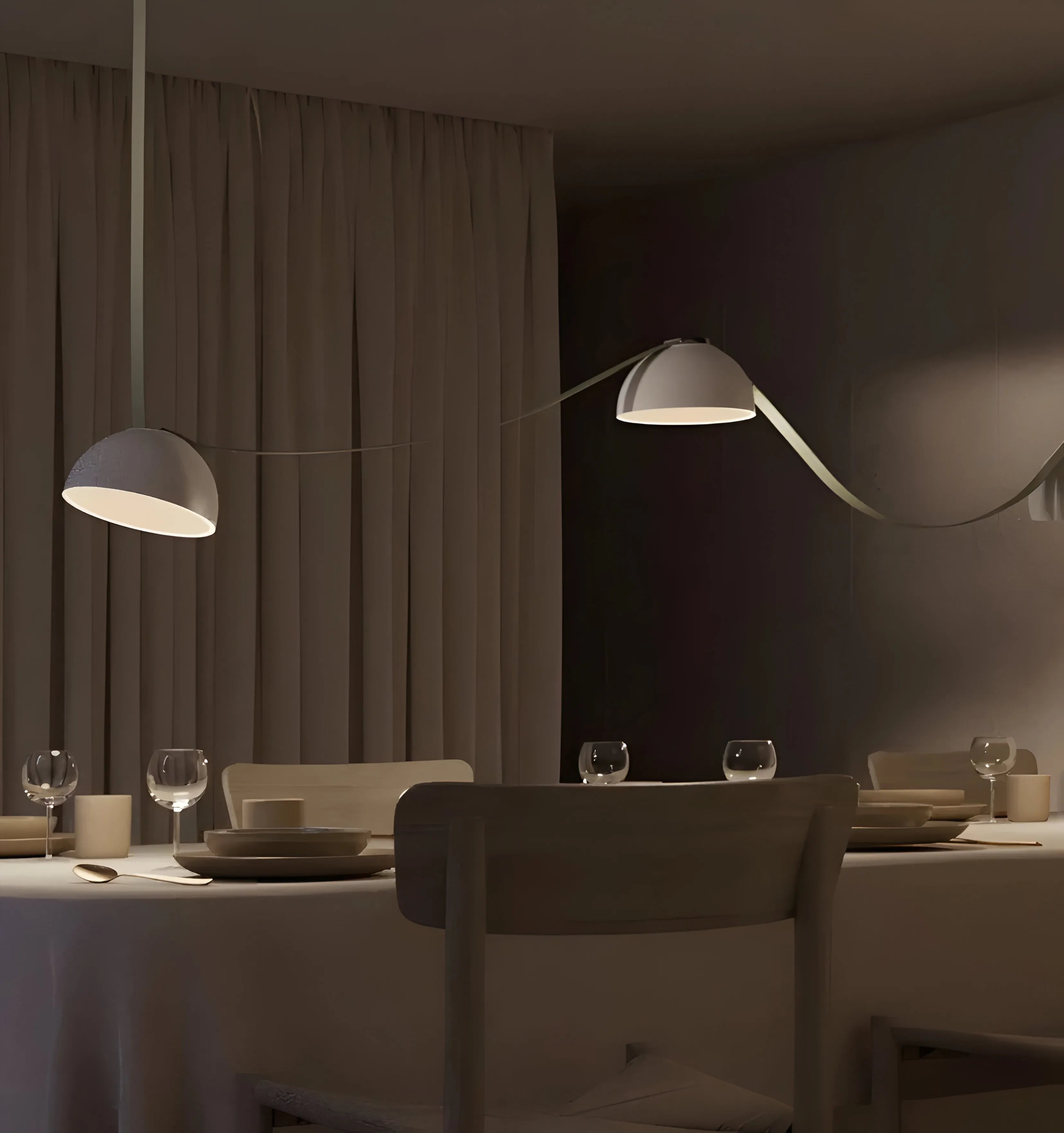 Belts Combination Leather Pendant Light - NexioPick