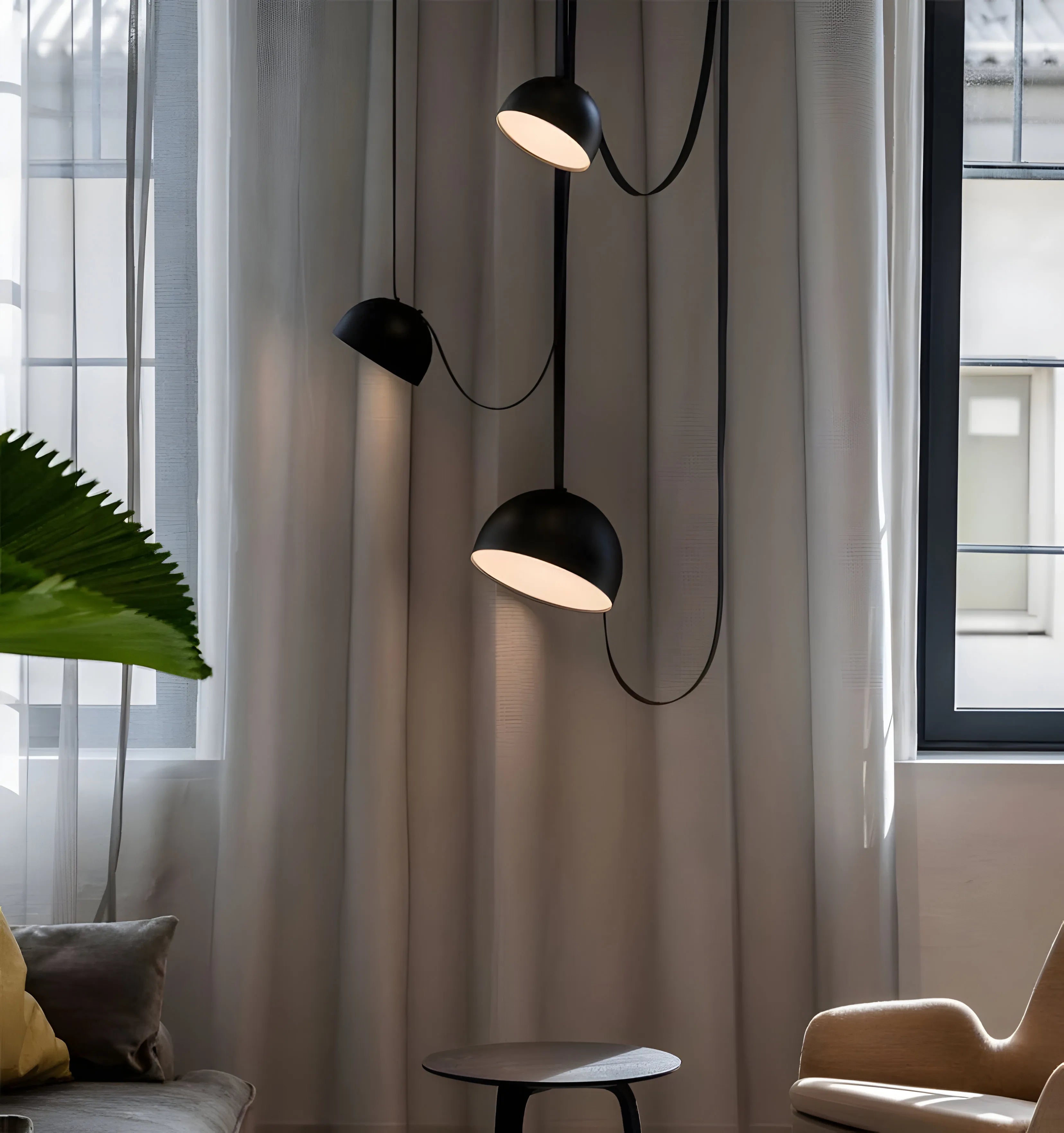 Belts Combination Leather Pendant Light - NexioPick