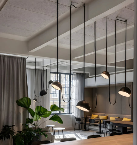 Belts Combination Leather Pendant Light - NexioPick