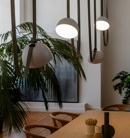 Belts Combination Leather Pendant Light - NexioPick