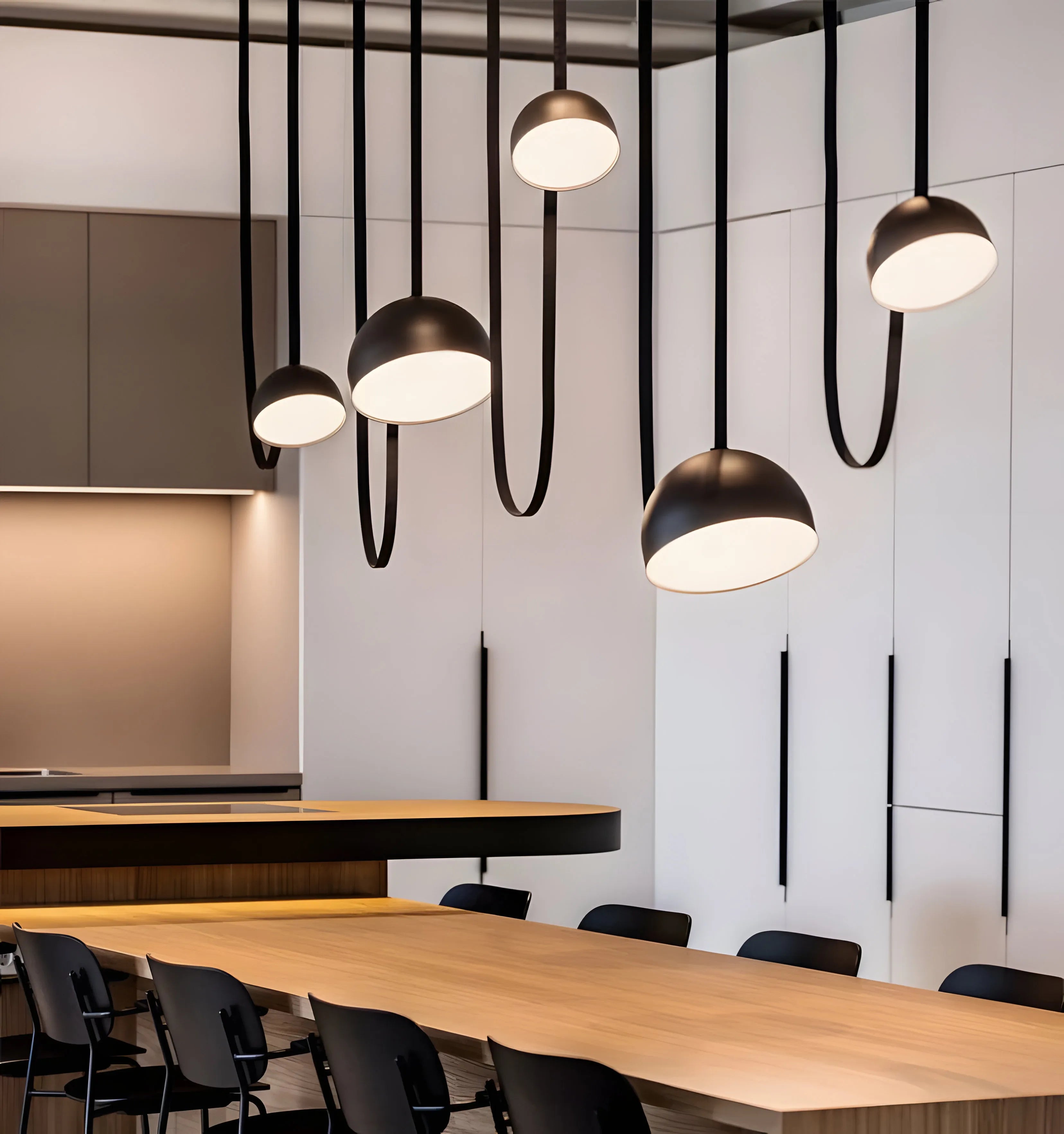 Belts Combination Leather Pendant Light - NexioPick