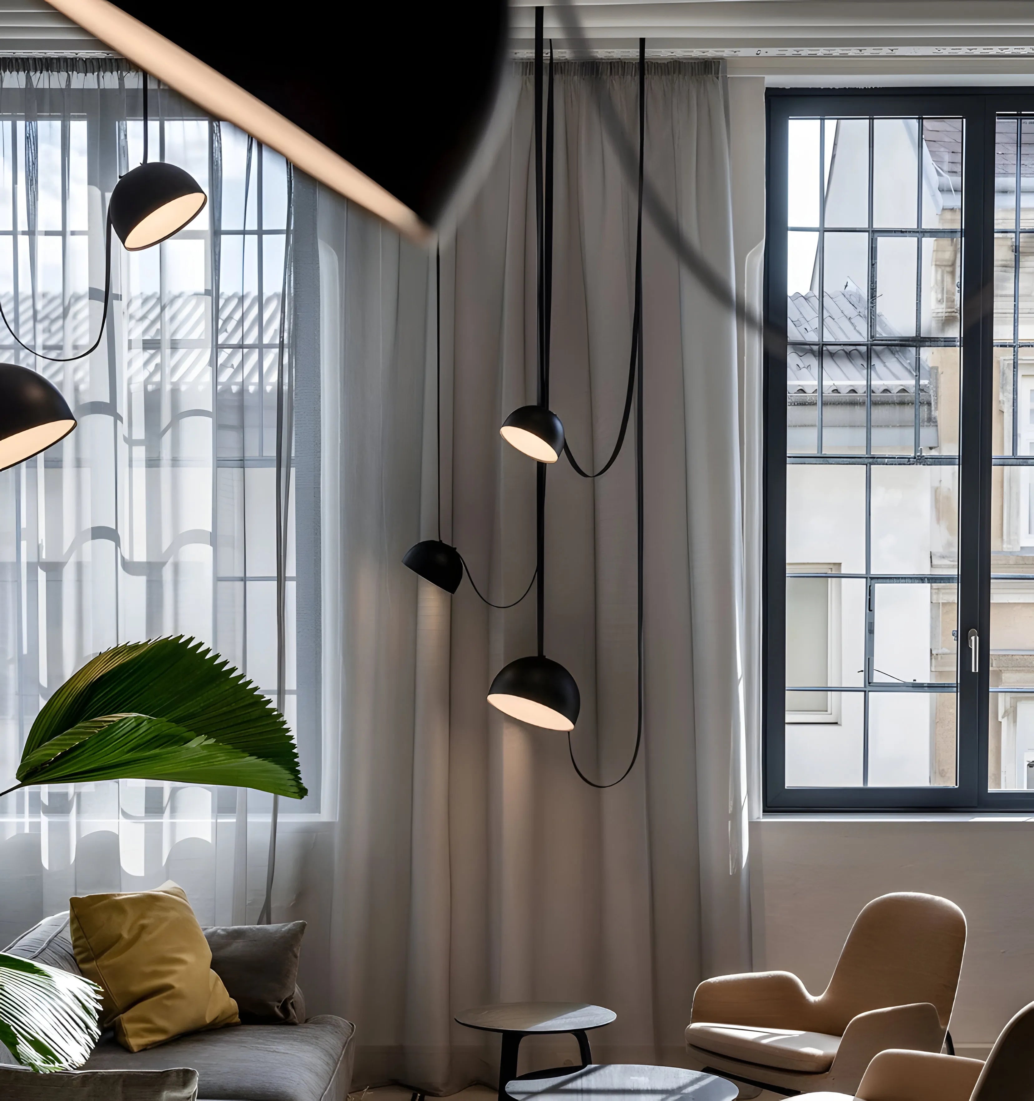 Belts Combination Leather Pendant Light - NexioPick