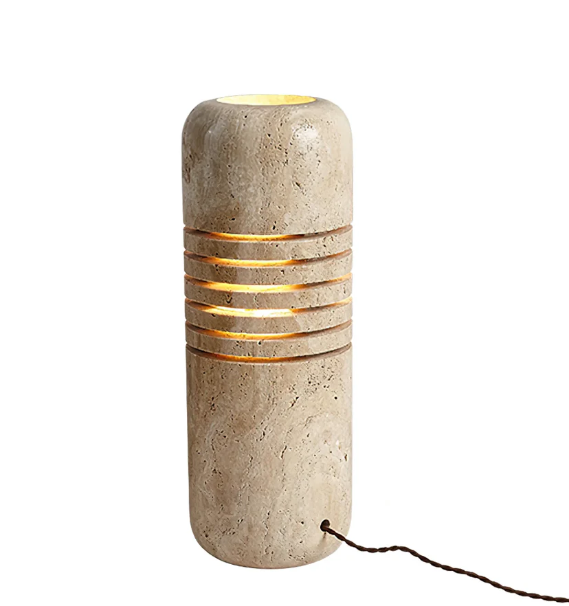 Big Stone Bucket Floor Lamp - NexioPick