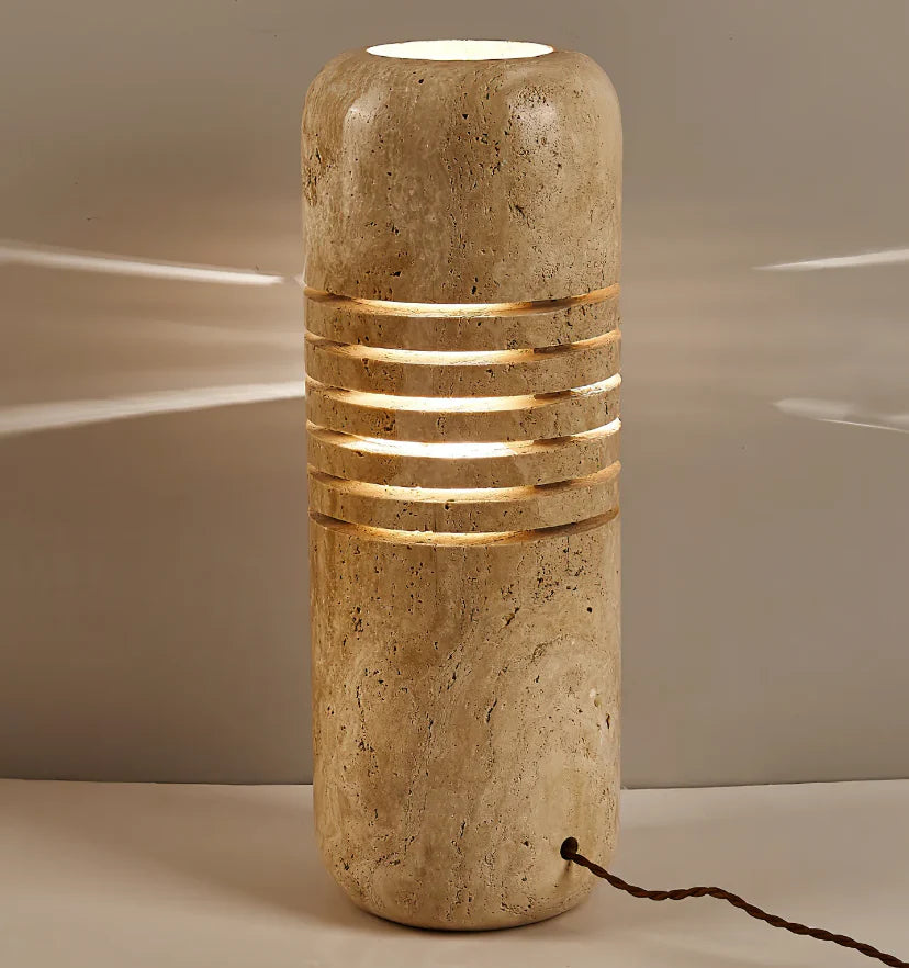 Big Stone Bucket Floor Lamp - NexioPick