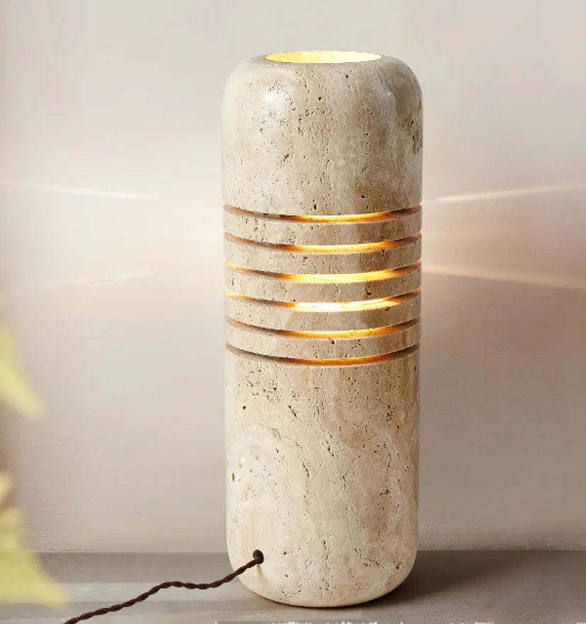 Big Stone Bucket Floor Lamp - NexioPick