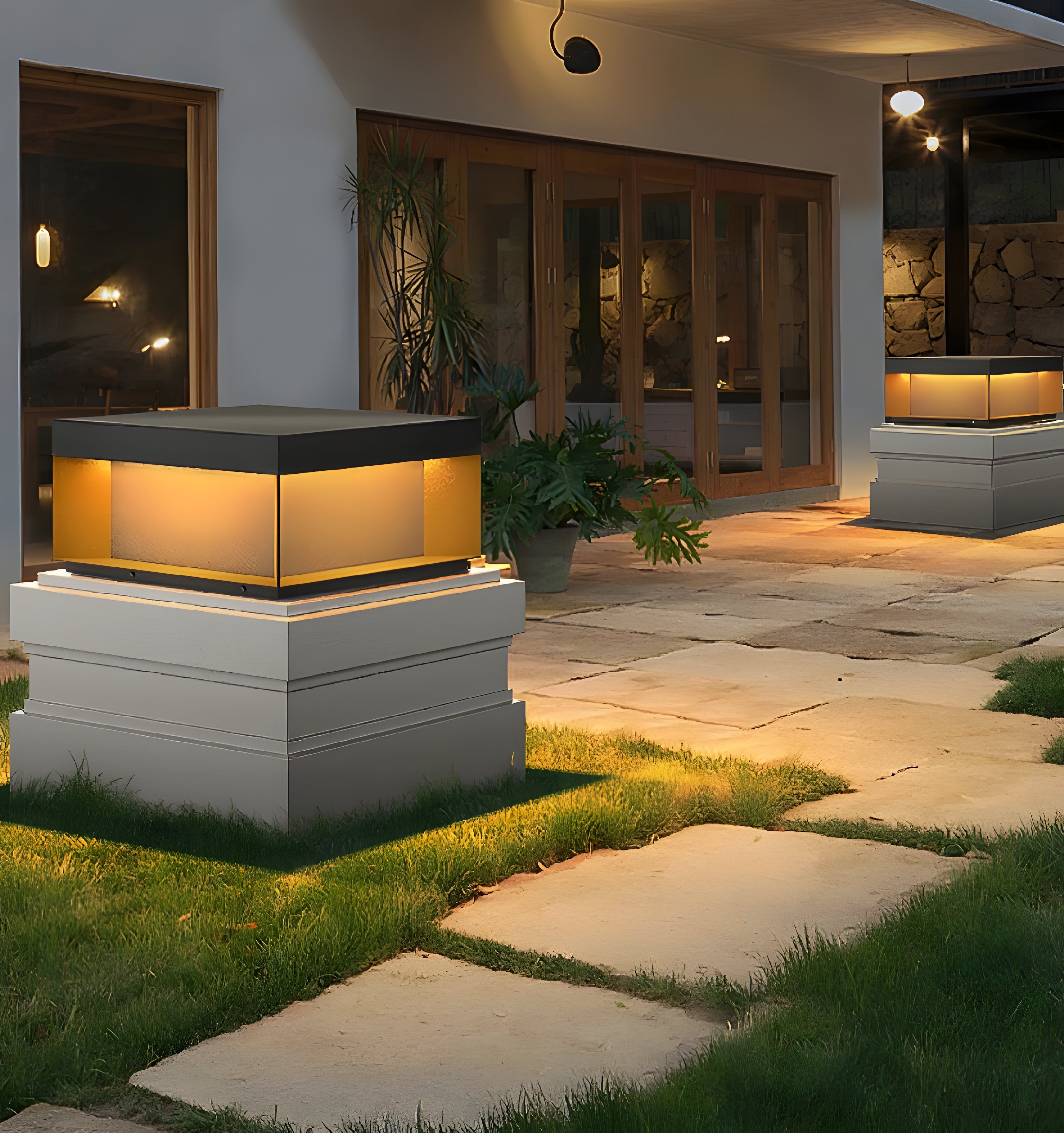 Black Box Outdoor Post Light - NexioPick