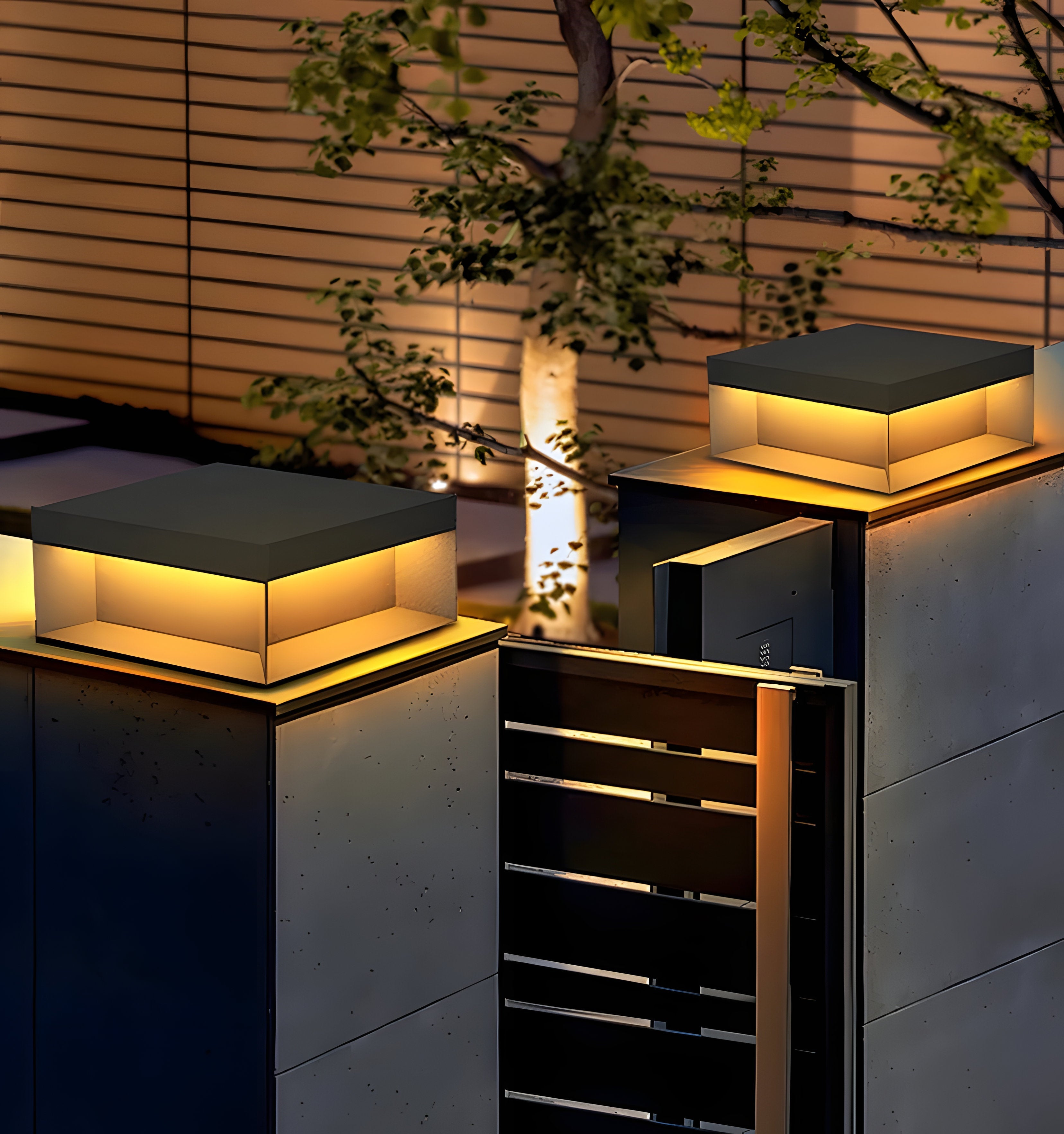 Black Box Outdoor Post Light - NexioPick