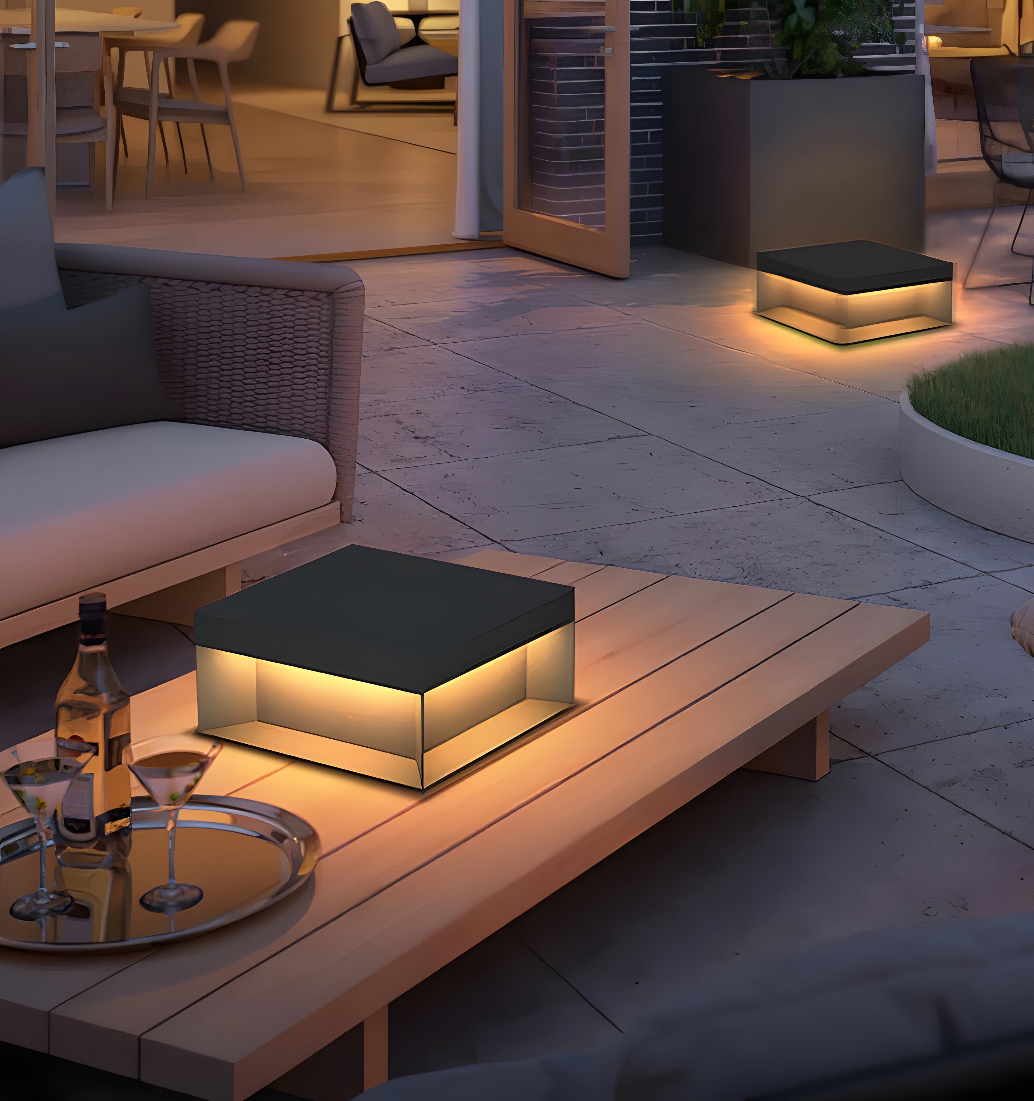 Black Box Outdoor Post Light - NexioPick