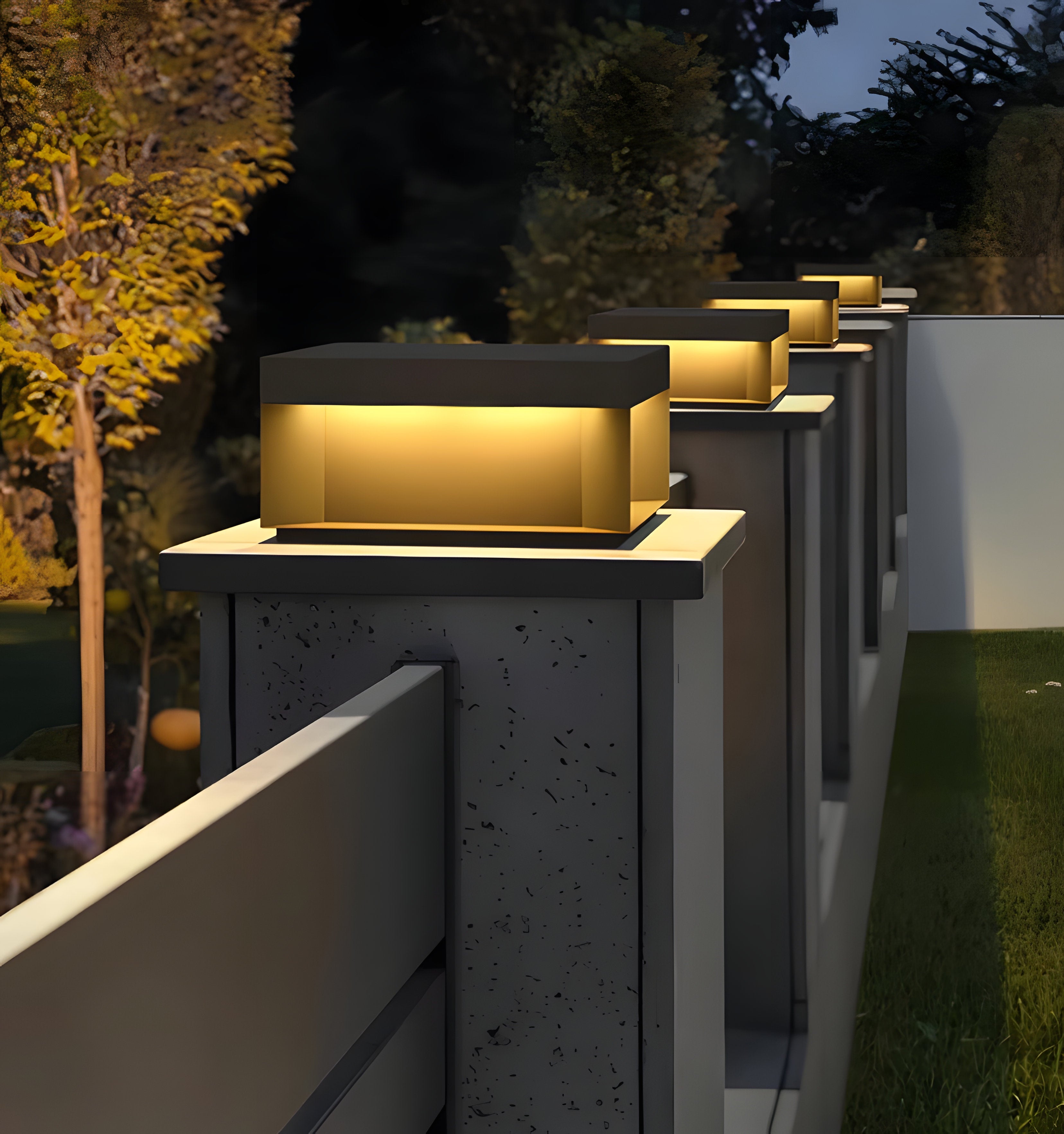 Black Box Outdoor Post Light - NexioPick