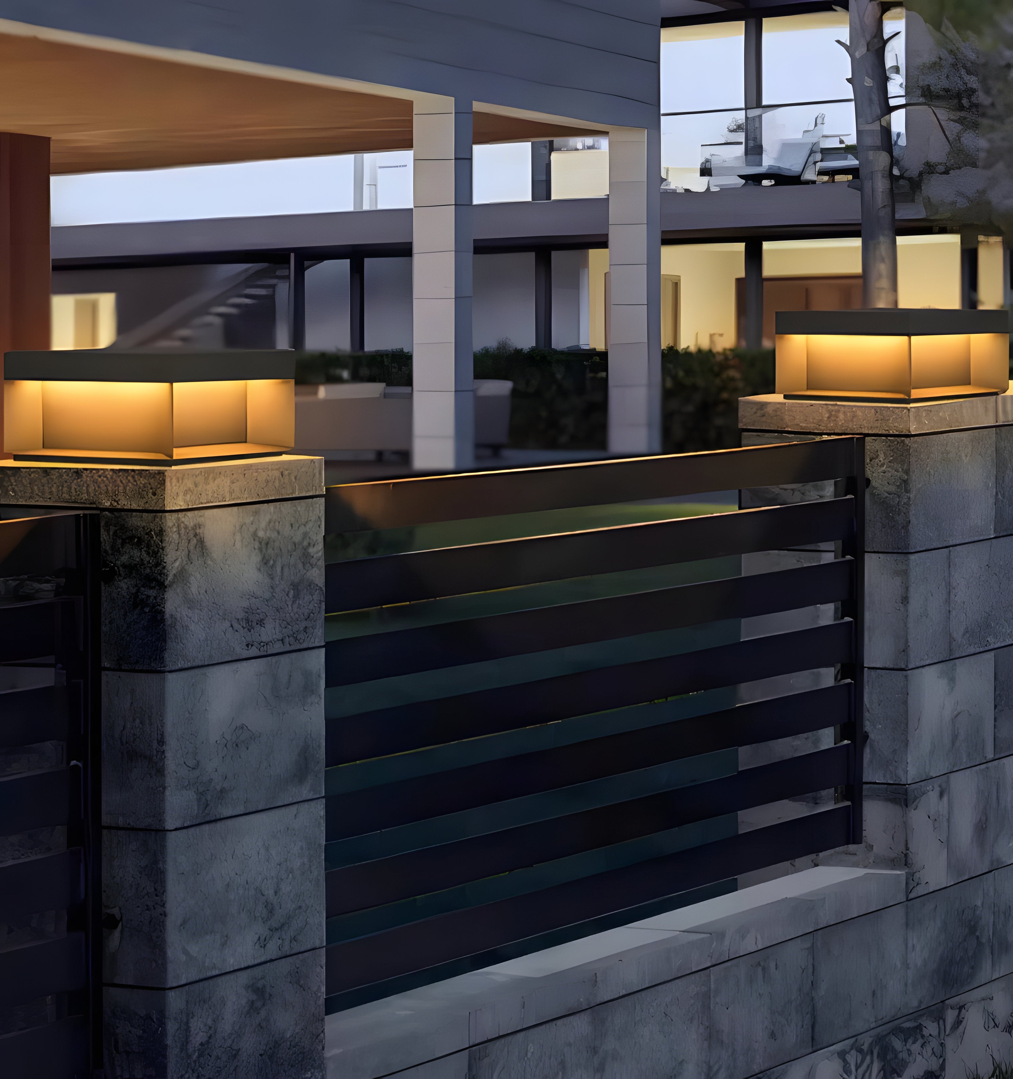 Black Box Outdoor Post Light - NexioPick