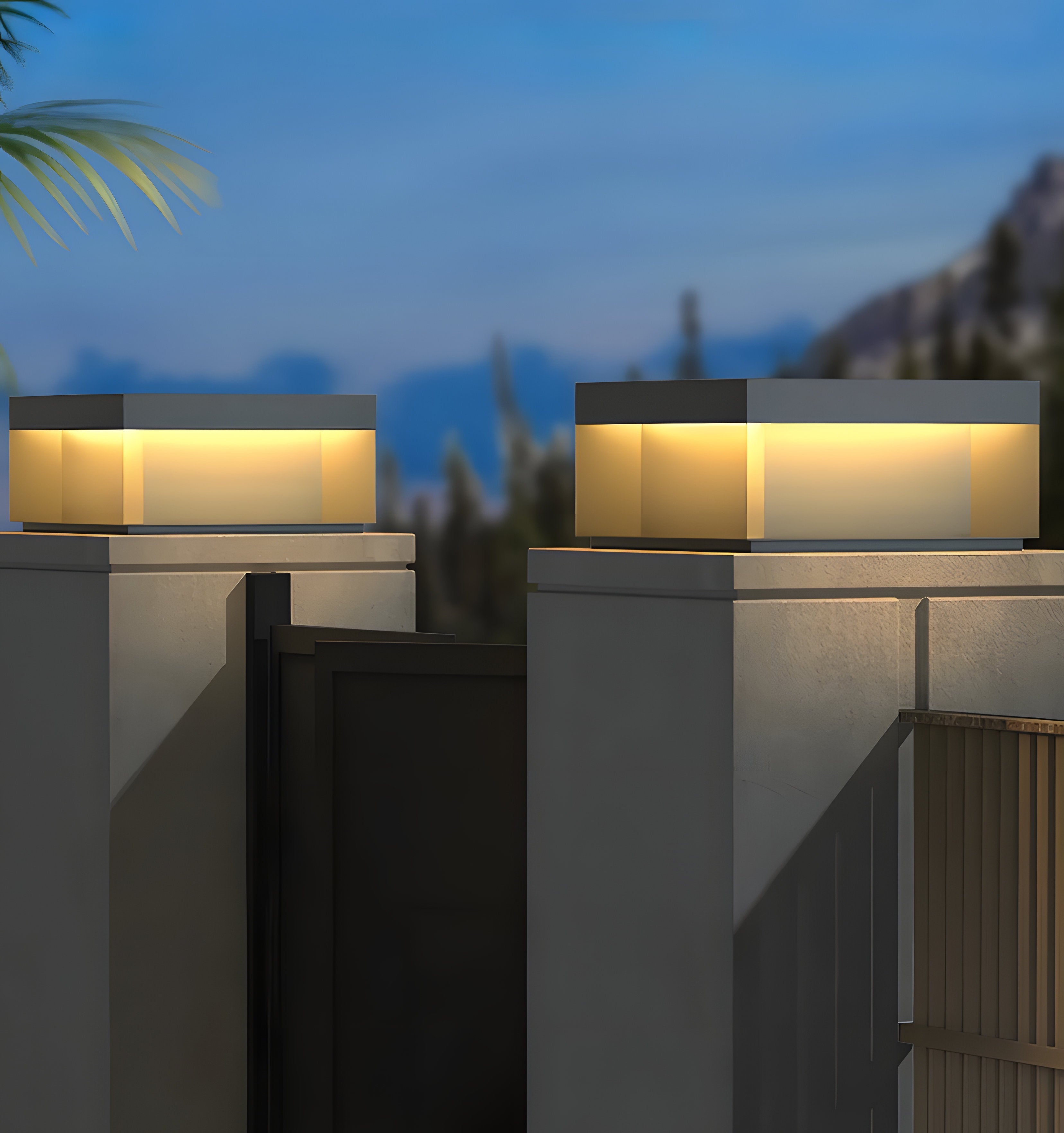 Black Box Outdoor Post Light - NexioPick