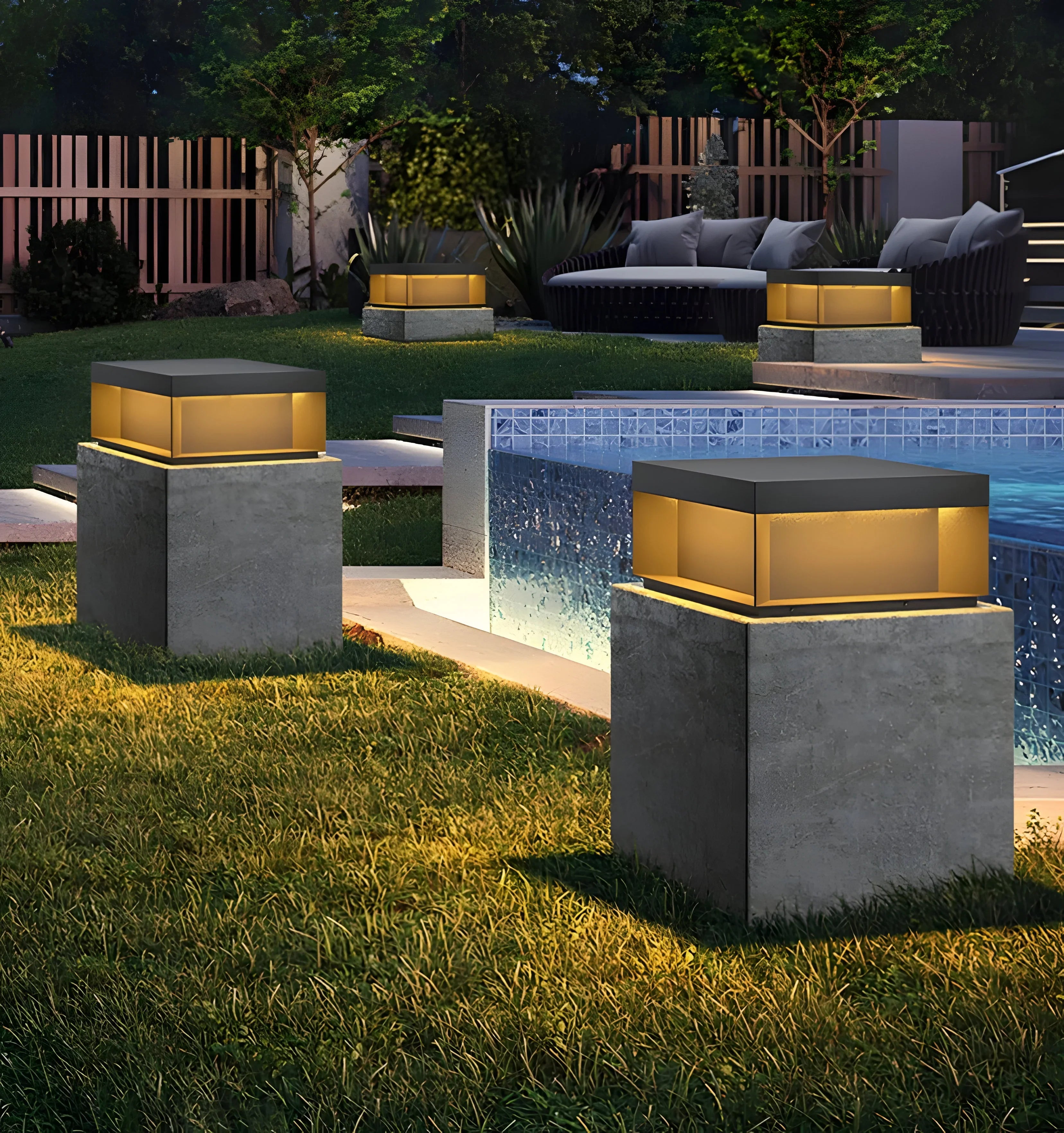 Black Box Outdoor Post Light - NexioPick