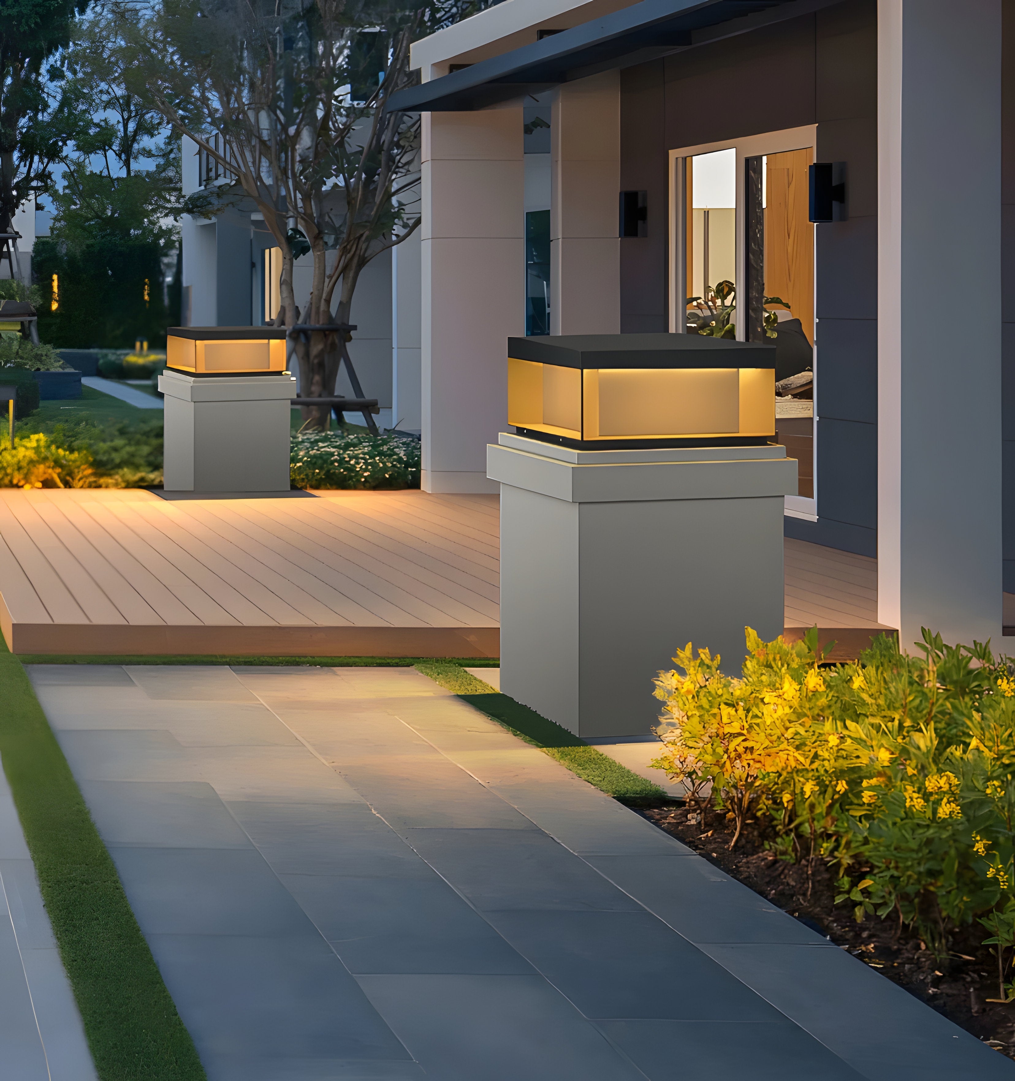 Black Box Outdoor Post Light - NexioPick