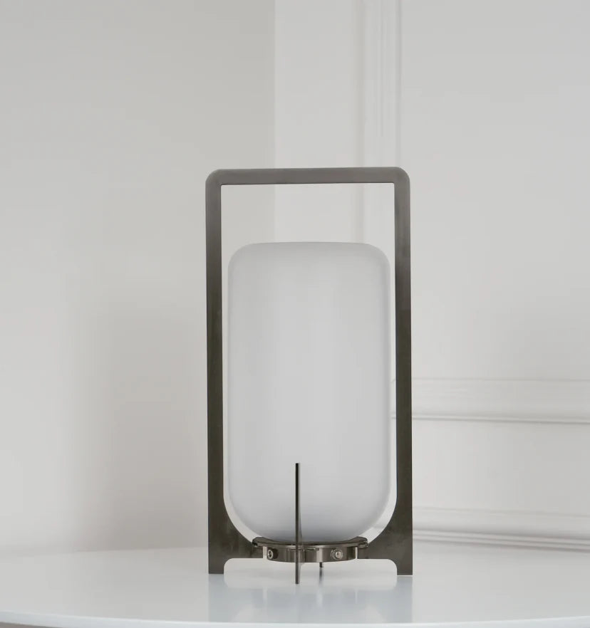 Steel Twilight Lantern Table Light - NexioPick