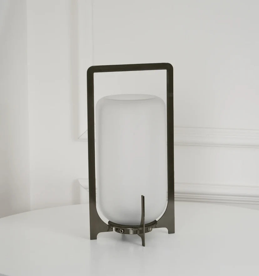 Steel Twilight Lantern Table Light - NexioPick