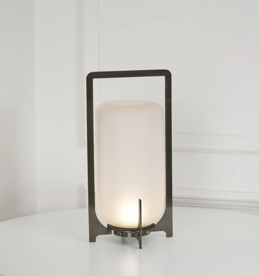 Steel Twilight Lantern Table Light - NexioPick