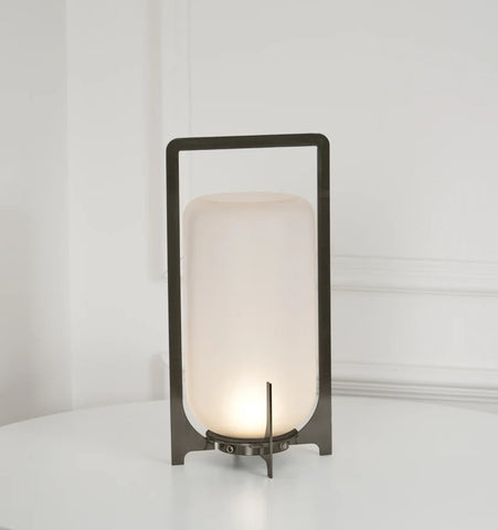 Steel Twilight Lantern Table Light - NexioPick