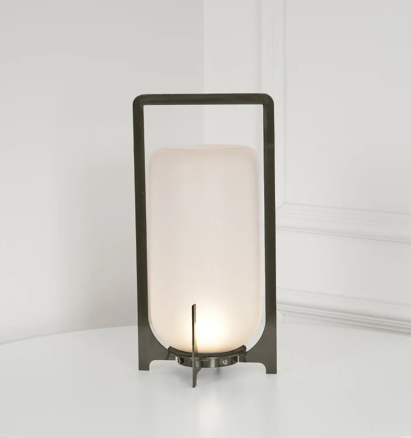 Steel Twilight Lantern Table Light - NexioPick