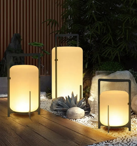 Steel Twilight Lantern Table Light - NexioPick