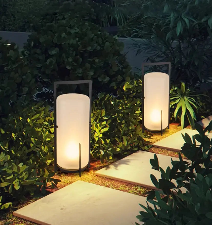 Steel Twilight Lantern Table Light - NexioPick