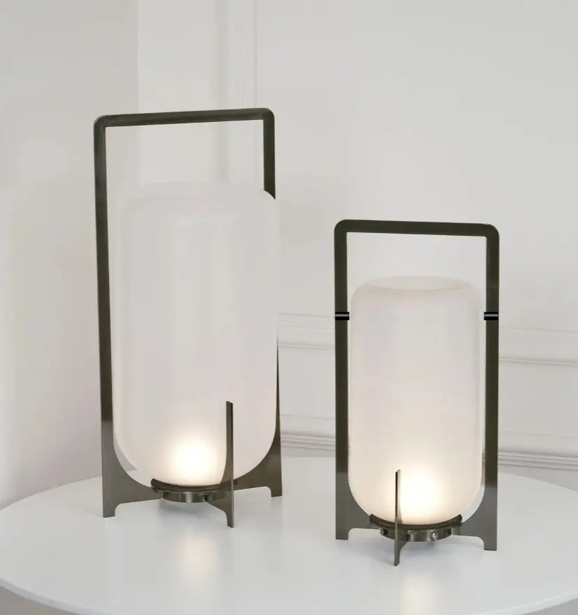 Steel Twilight Lantern Table Light - NexioPick