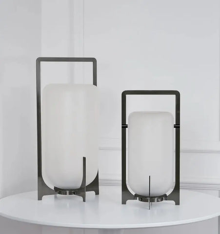 Steel Twilight Lantern Table Light - NexioPick