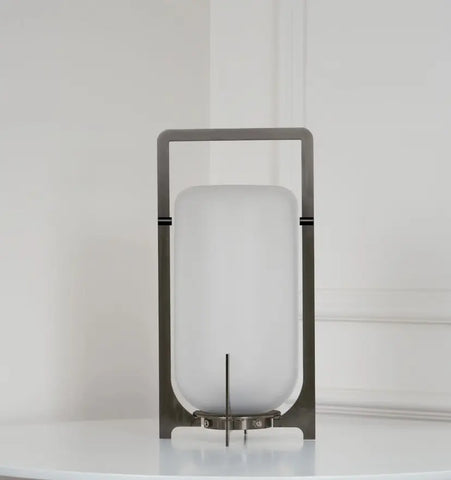 Steel Twilight Lantern Table Light - NexioPick