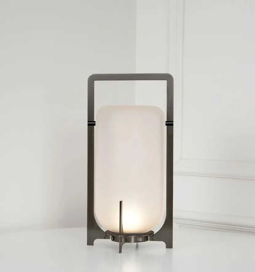Steel Twilight Lantern Table Light - NexioPick