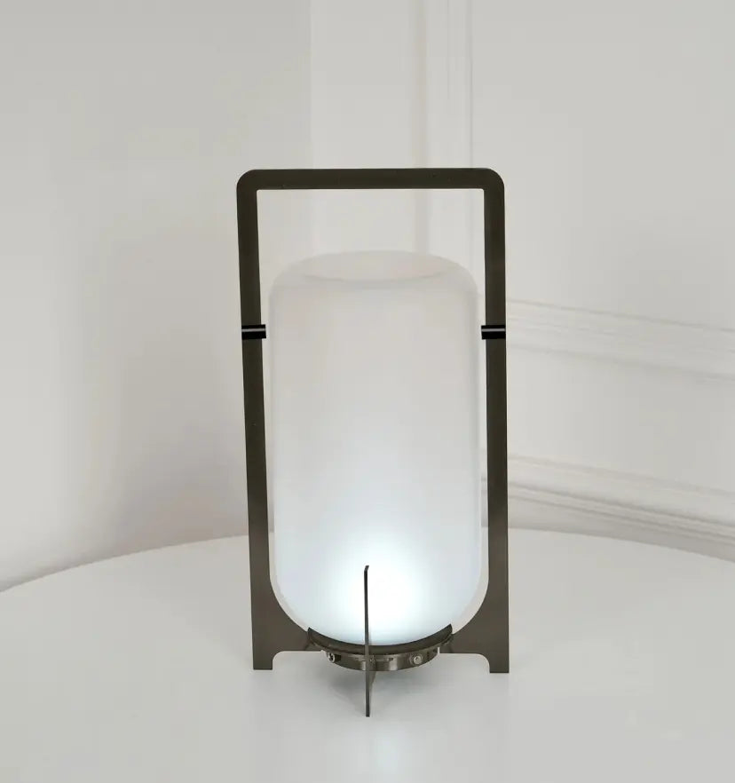 Steel Twilight Lantern Table Light - NexioPick