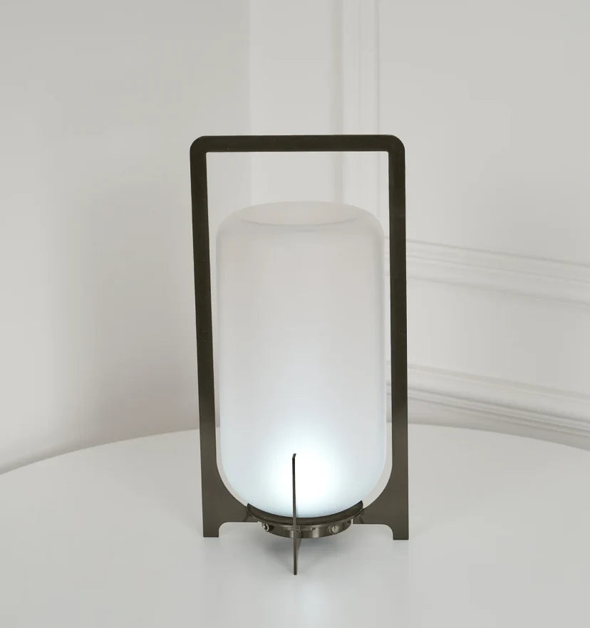 Steel Twilight Lantern Table Light - NexioPick