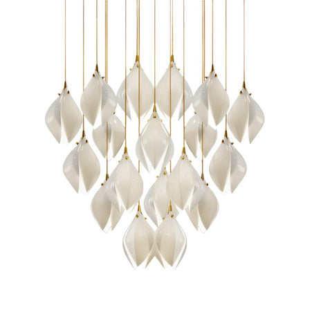 Ceramic Flower Pendant Light - NexioPick