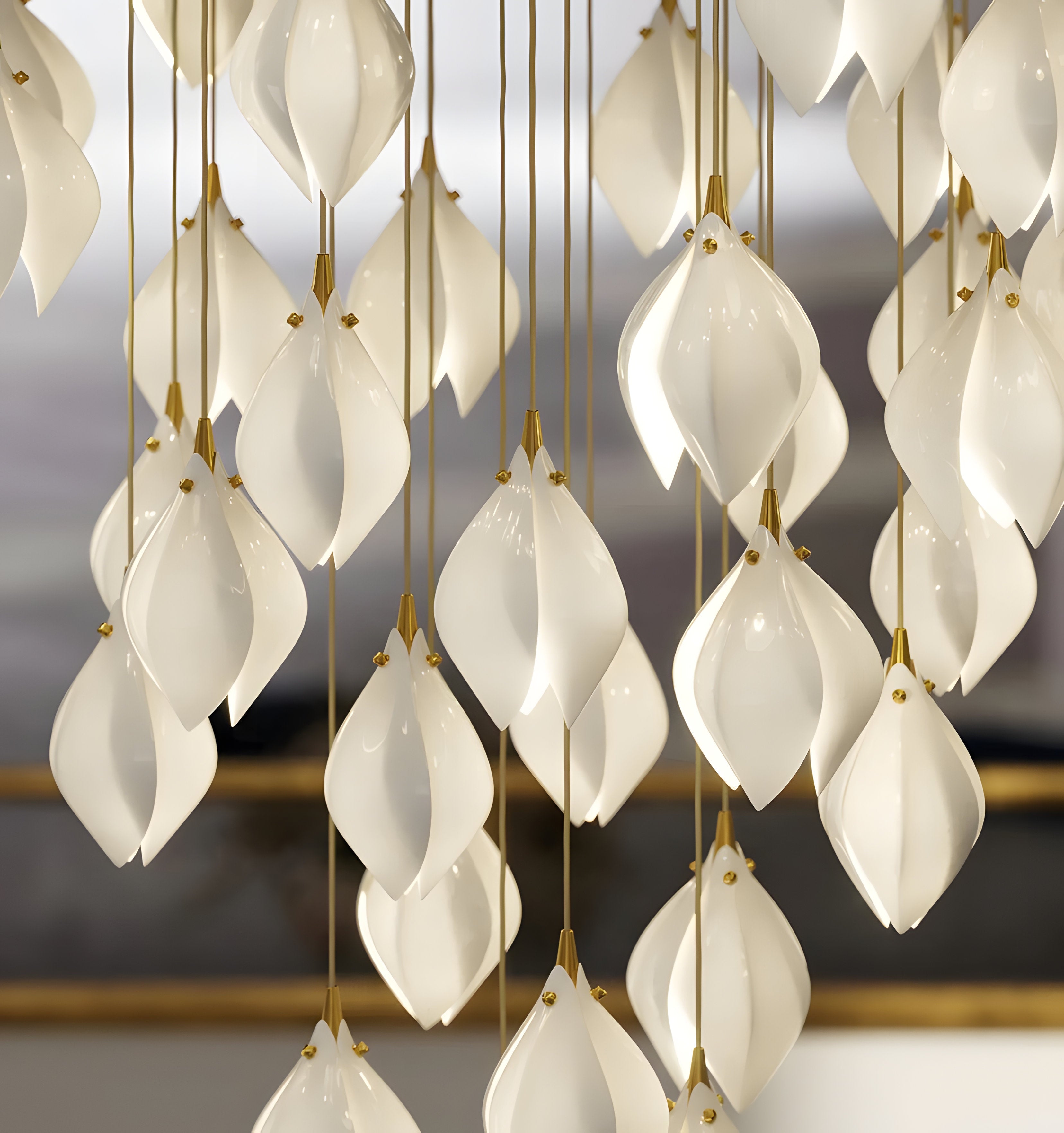 Ceramic Flower Pendant Light - NexioPick