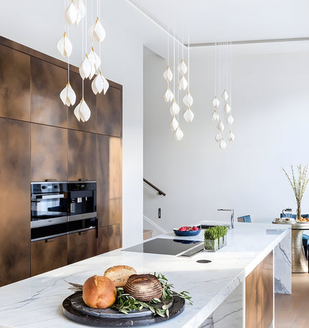 Ceramic Flower Pendant Light - NexioPick