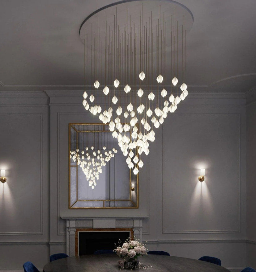 Ceramic Flower Pendant Light - NexioPick