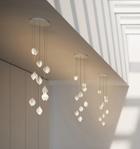 Ceramic Flower Pendant Light - NexioPick
