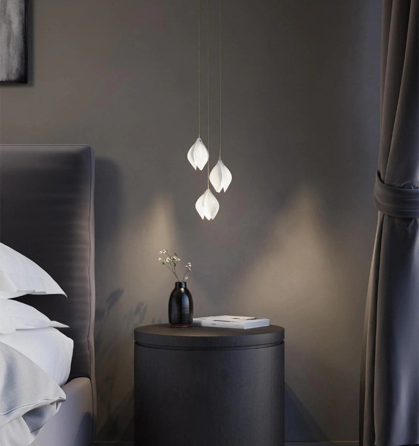 Ceramic Flower Pendant Light - NexioPick