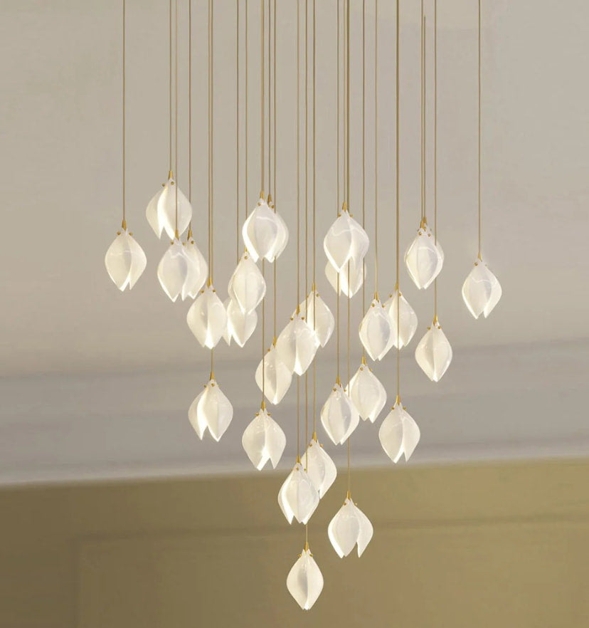 Ceramic Flower Pendant Light - NexioPick