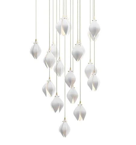 Ceramic Flower Pendant Light - NexioPick