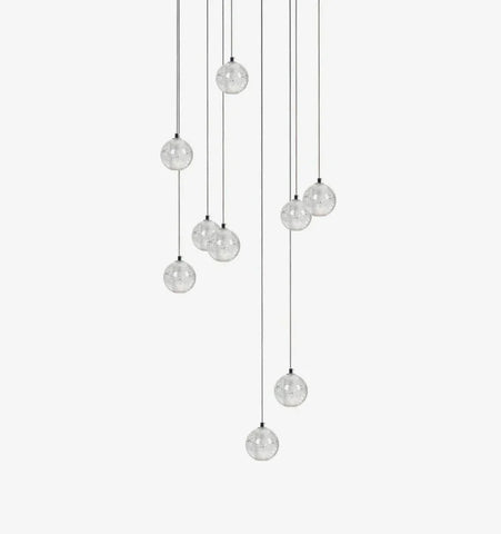 Crystal Bubbles Balls Pendant Lamp - NexioPick
