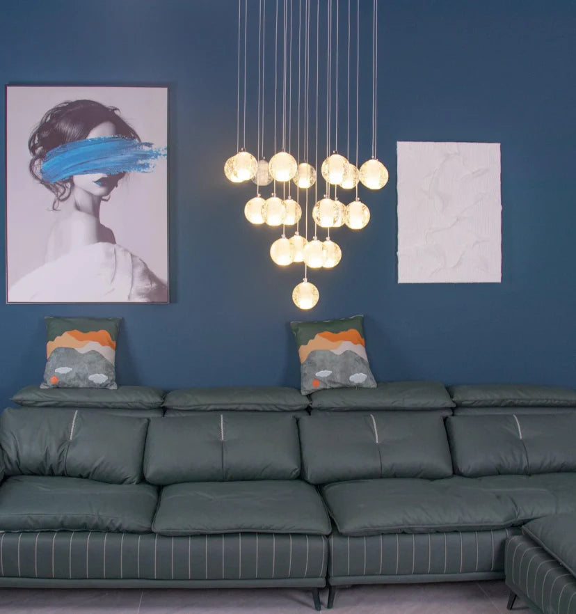 Crystal Bubbles Balls Pendant Lamp - NexioPick