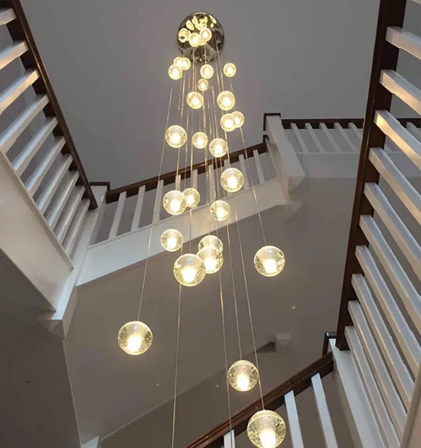 Crystal Bubbles Balls Pendant Lamp - NexioPick