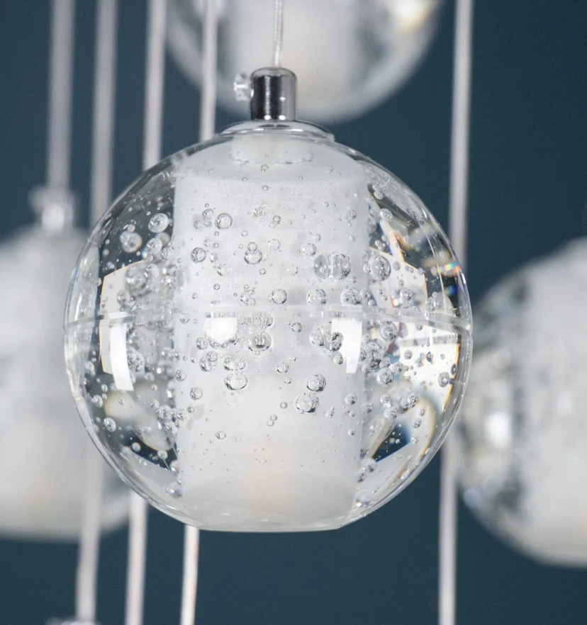 Crystal Bubbles Balls Pendant Lamp - NexioPick