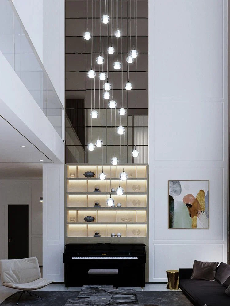 Crystal Bubbles Balls Pendant Lamp - NexioPick