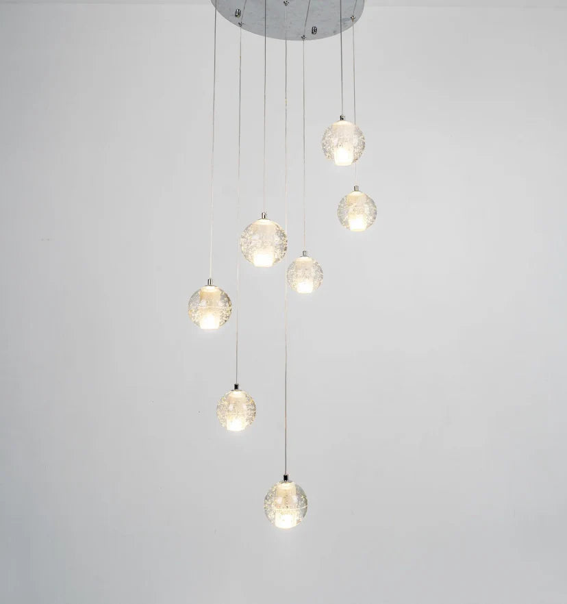Crystal Bubbles Balls Pendant Lamp - NexioPick