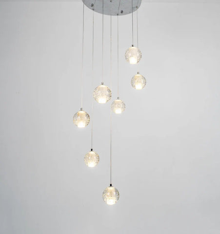 Crystal Bubbles Balls Pendant Lamp - NexioPick