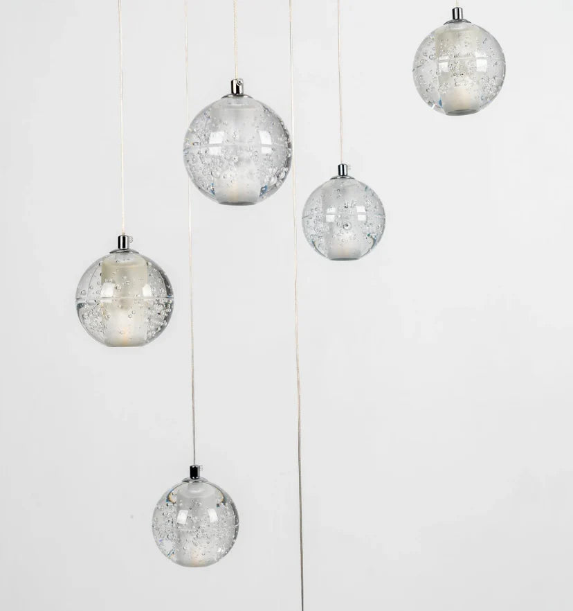 Crystal Bubbles Balls Pendant Lamp - NexioPick