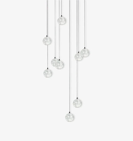 Crystal Bubbles Balls Pendant Lamp - NexioPick
